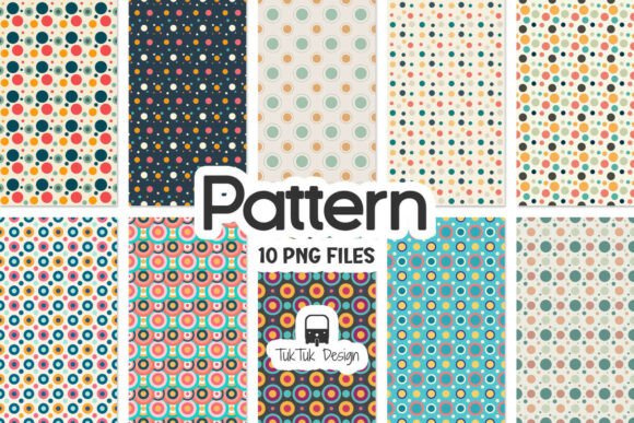 Download Colorful Geometric Circle Pattern PNG - Colorful Collection