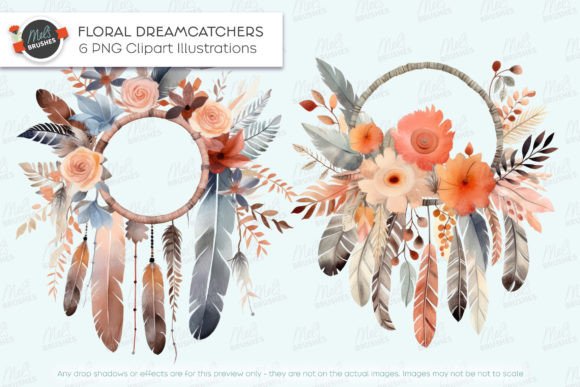 Download Floral Dreamcatcher Frames - Floral Collection
