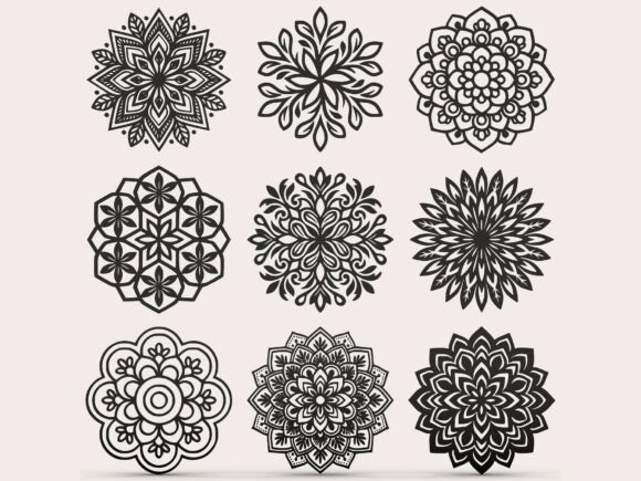 Download Elegant Floral Mandala Collection Vol. 3 - Floral Collection
