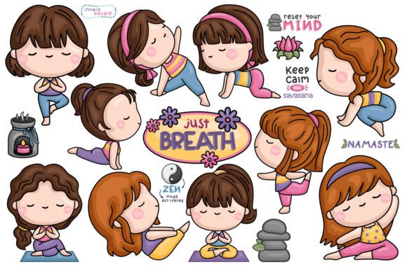 Download Yoga Clipart - Cute Sports Clip Art - Clip art Collection