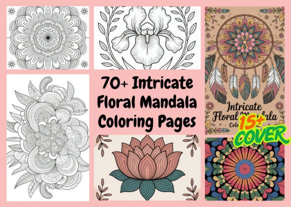Download Intricate Floral Mandala Coloring Pages - Floral Collection