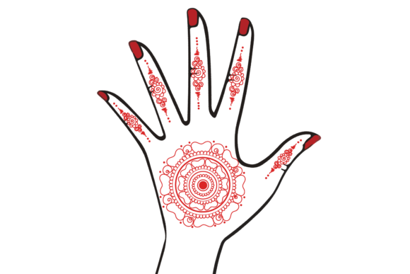 Download Mehndi Hand Floral - Floral Collection