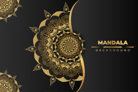 Download Luxury Golden Mandala Background Design - Golden Collection