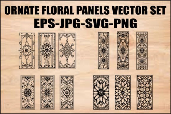 Download Classic Laser Cut Floral Set - Floral Collection
